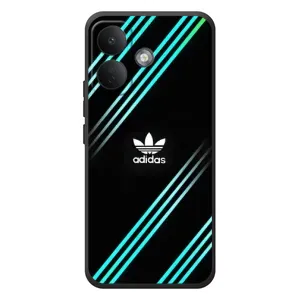 Чохли Адидас для Xiaomi Poco X8 (AlphaPrint) (Адідас з полосами)