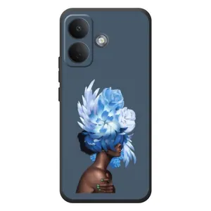 Чехлы (ART) Цветы на Xiaomi Poco X8 (VPrint) (Цветы на голове)