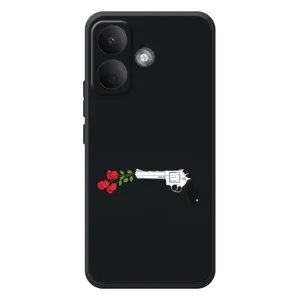 Чехлы (ART) Цветы на Xiaomi Poco X8 (VPrint) (Неожиданные цветы)