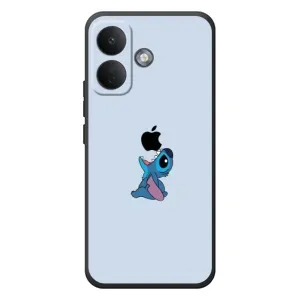 Чехол с принтом Стич на Xiaomi Poco X8 (Stitch apple)