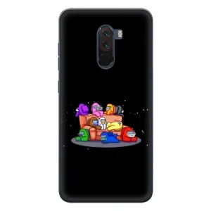 Чохли Амонг Ас для Xiaomi POCO F1 (AlphaPrint) (Амонг-ас)