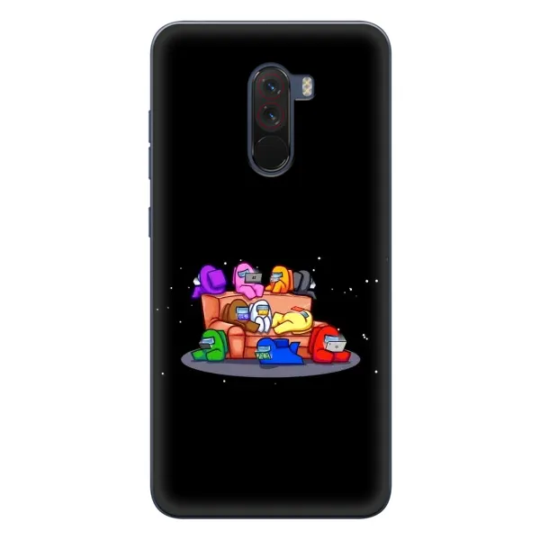 Чехол с принтом «Амонг-ас» для Xiaomi POCO F1