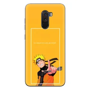 Анимешный чехол для Xiaomi POCO F1 (Аниме Наруто)