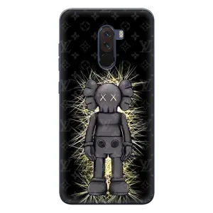 Чехлы для Xiaomi POCO F1 - Bearbrick Louis Vuitton (PREMIUMPrint) (Bearbrick LV)