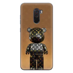 Чехлы для Xiaomi POCO F1 - Bearbrick Louis Vuitton (PREMIUMPrint) (Bearbrick)