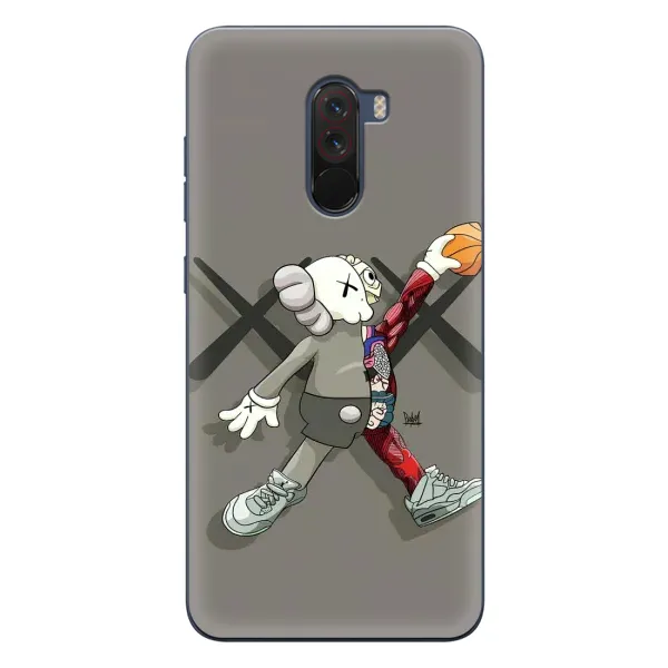 Чохол з принтом «Беарбрік Джордан» для Xiaomi POCO F1