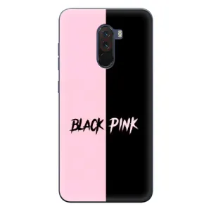 Чехол с музыкальной группой для Xiaomi POCO F1 (БлэкПинк)