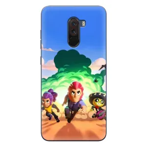 Чехол для Xiaomi POCO F1 Бравл Старс (VPrint) (Бравел Старс)