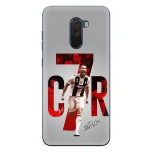 Чехол Криштиану Роналду для Xiaomi POCO F1 (AlphaPrint) (C7R)