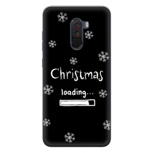 Рождественские, Праздничные Чехлы для Поко Ф1 (Christmas loading)