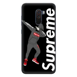 Чехол для Xiaomi POCO F1 с картинкой Supreme (AlphaPrint) (Деб Суприм)