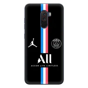 Чехлы PSG для Xiaomi POCO F1 (AlphaPrint) (футболка ПСЖ)