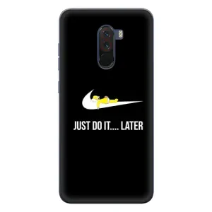 Чехол с Симпсонами для Xiaomi POCO F1 (VPrint) (Гомер Later)