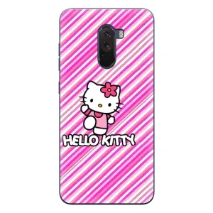 Чехол для Ребёнка на Поко Ф1 (VPrint) (Hello Kytty)