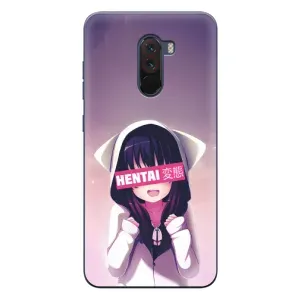 Чехлы Персонажи Аниме Наруто для Xiaomi POCO F1 (AlphaPrint) (Hentai chan)