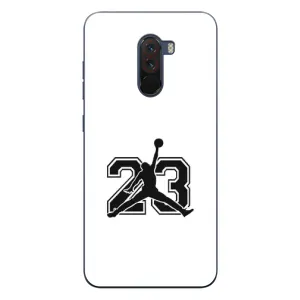 Чехлы для Xiaomi POCO F1 - с картинкой JORDAN (AlphaPrint) (Jordan 23)