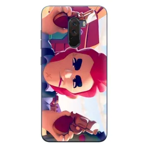 Чехол для Xiaomi POCO F1 Бравл Старс (VPrint) (Кольт)