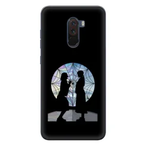 Чехлы Венсдей на Xiaomi POCO F1 Уэнсдей (AlphaPrint) (комната Уэнздей)