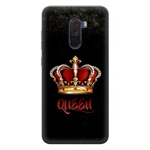 Чехол с Короной Поко Ф1 - (AlphaPrint) (Корона короля)