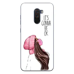 Чехол с печатью для Xiaomi POCO F1 - (Мода) (AlphaPrint) (Коронавирус)