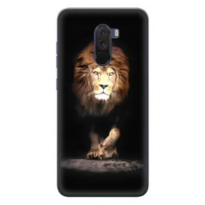 Чехол со Львом для Xiaomi POCO F1 (VPrint) (Лев)