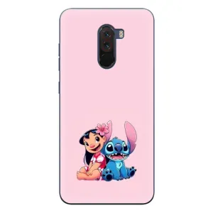 Чехол с принтом «Лило и Стич» для Xiaomi POCO F1