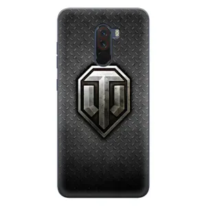 Чехлы с тематикой Киберспорт для Xiaomi POCO F1 (VPrint) (Лого Tanks)
