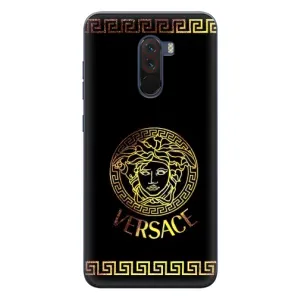 Чехлы VERSACE для Поко Ф1 (PREMIUMPrint) (Logo Versace)