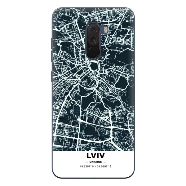 Чехол с принтом «Львов» для Xiaomi POCO F1