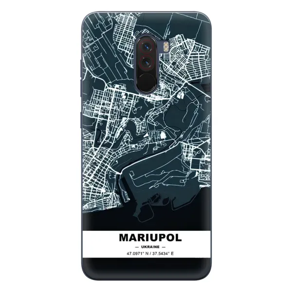 Чехол с принтом «Мариуполь» для Xiaomi POCO F1