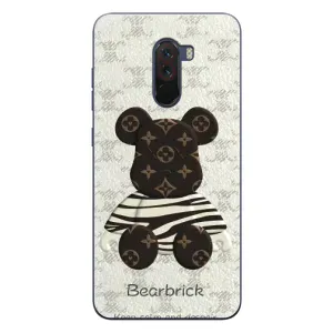 Крутые Чехлы Луи Виттон для Xiaomi POCO F1 (AlphaPrint) (Медведь LV)