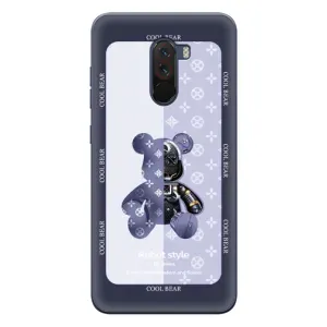 Крутые Чехлы Луи Виттон для Xiaomi POCO F1 (AlphaPrint) (Медвежонок LV)