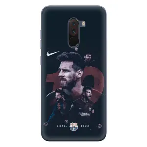 Чехлы Месси для Xiaomi POCO F1 (AlphaPrint) (Месси 10)