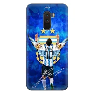 Чехлы Месси для Xiaomi POCO F1 (AlphaPrint) (Месси Аргентина)