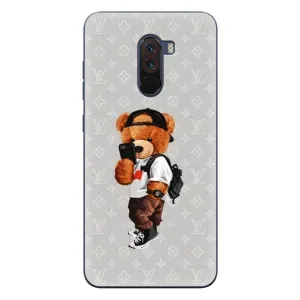Брендновые Чехлы для Xiaomi POCO F1 - (PREMIUMPrint) (Мишка Луи)