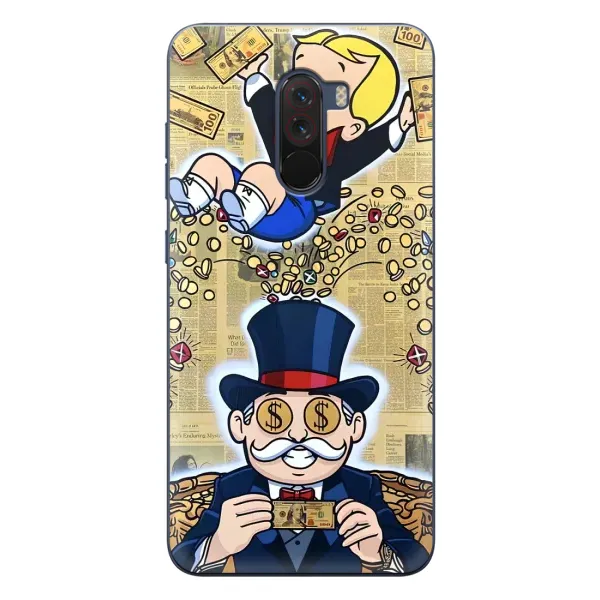 Чехол с принтом «Монополия Мен» для Xiaomi POCO F1