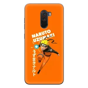 Naruto Anime Чехлы для Поко Ф1 (AlphaPrint) (Наруто узумаки)