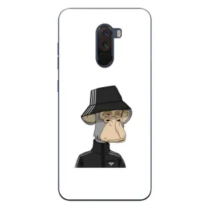 Чохли з Мавпами NFT для Xiaomi POCO F1 (AlphaPrint) (мавпа NFT Adidas)