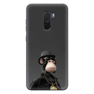 Чохли з Мавпами NFT для Xiaomi POCO F1 (AlphaPrint) (Мавпа NFT)