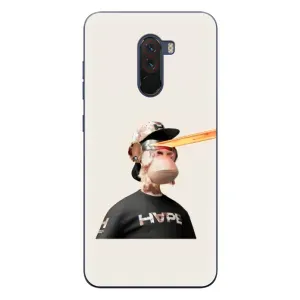 Чохли з Мавпами NFT для Xiaomi POCO F1 (AlphaPrint) (мавпа NFT в окулярах)