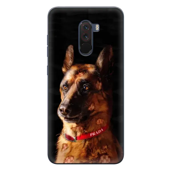 Чехол с принтом «Овчарка» для Xiaomi POCO F1