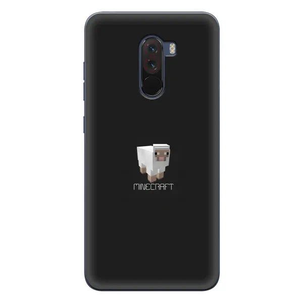 Чехол с принтом «Овечка Майнкрафт» для Xiaomi POCO F1