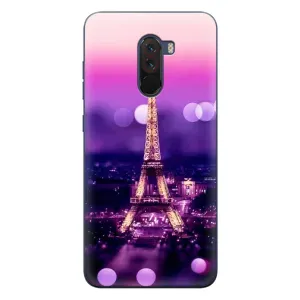 Чехол Эйфелева Башня для Xiaomi POCO F1 - (AlphaPrint) (Париж Башня)