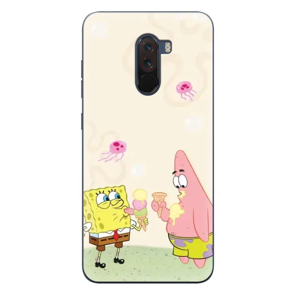 Чехол с принтом «Патрик и Боб» для Xiaomi POCO F1 Чехол с принтом «Патрик и Боб» для Xiaomi POCO F1