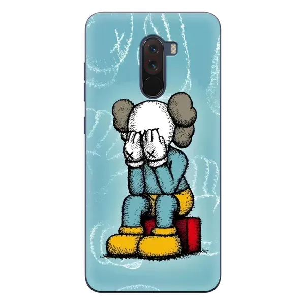 Чохол з принтом «Плач Bearbrick» для Xiaomi POCO F1