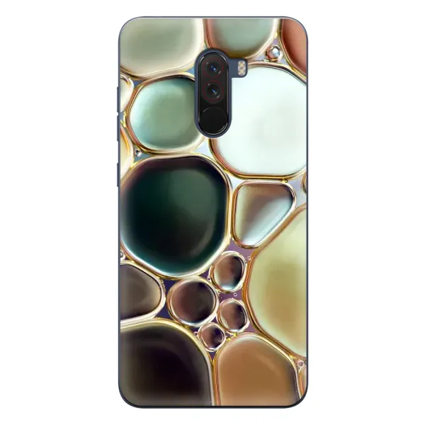 Чехол с принтом «Радужный Мрамор» для Xiaomi POCO F1