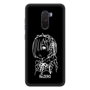 Чехлы Персонажи Аниме Наруто для Xiaomi POCO F1 (AlphaPrint) (Re: Zero)
