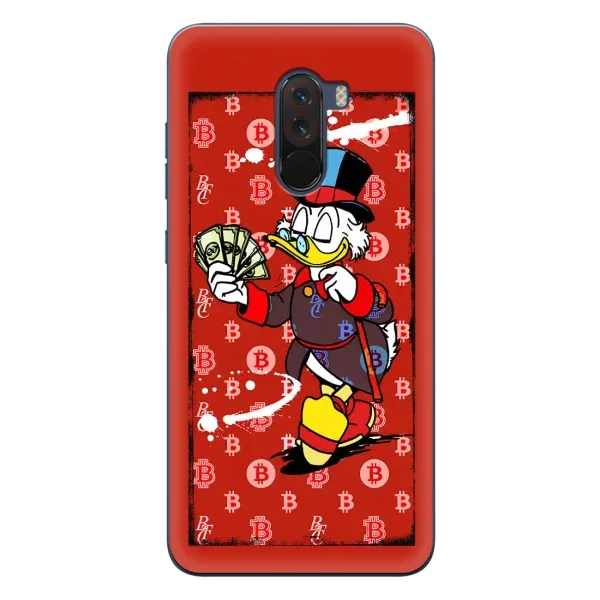 Чехол с принтом «Scrooge MagDag» для Xiaomi POCO F1 Чехол с принтом «Scrooge MagDag» для Xiaomi POCO F1