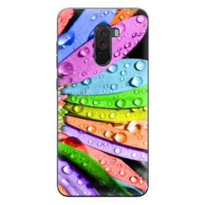 Чехлы (ART) Цветы на Xiaomi POCO F1 (VPrint) (Семиквітка)