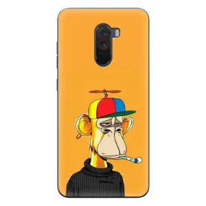Чохли з Мавпами NFT для Xiaomi POCO F1 (AlphaPrint) (Нудна мавпа NFT)
